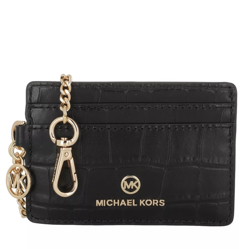 MICHAEL Michael Kors Small Chain Id Crd  Black Card Case