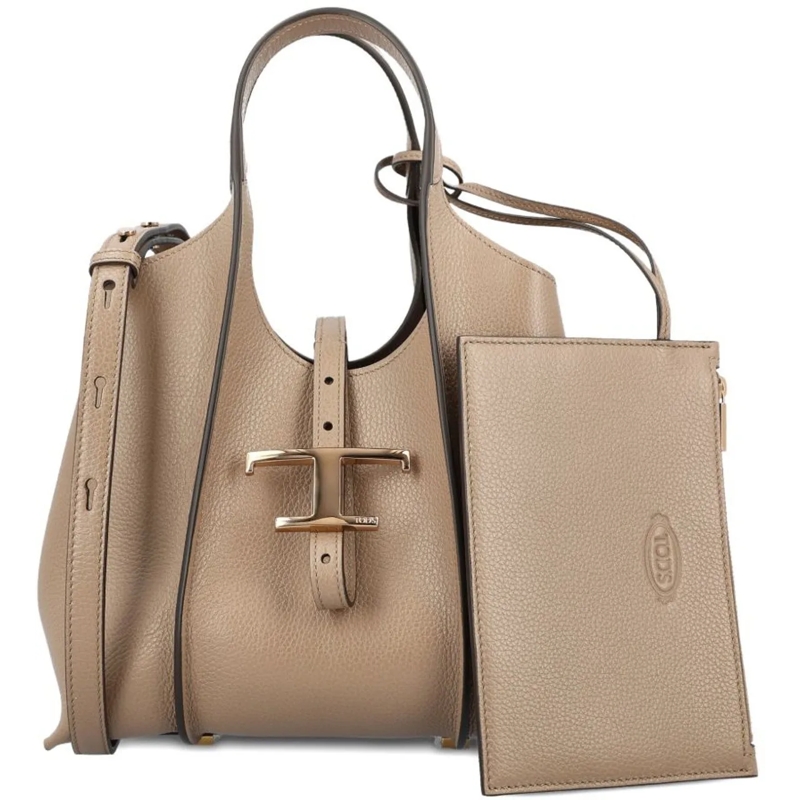 Tod's Shopper Bags Marrone Chiaro braun