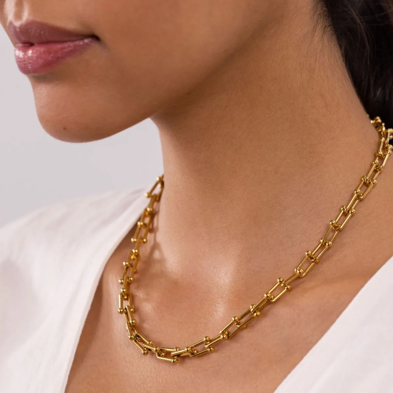 Purelei Mittellange Halskette Kette Kalele gold(Image 3)