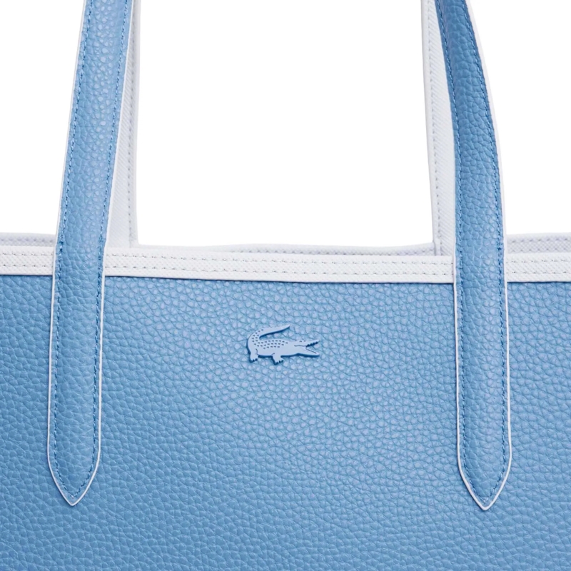 Lacoste Tote Lacoste LACOSTE Damen Wendetasche mit Pochete - AN hell-blau(Image 7)
