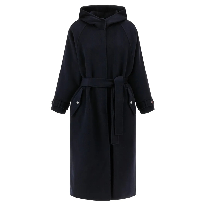Pinko Overgangsmantel 'Cartoccio' Coat Black