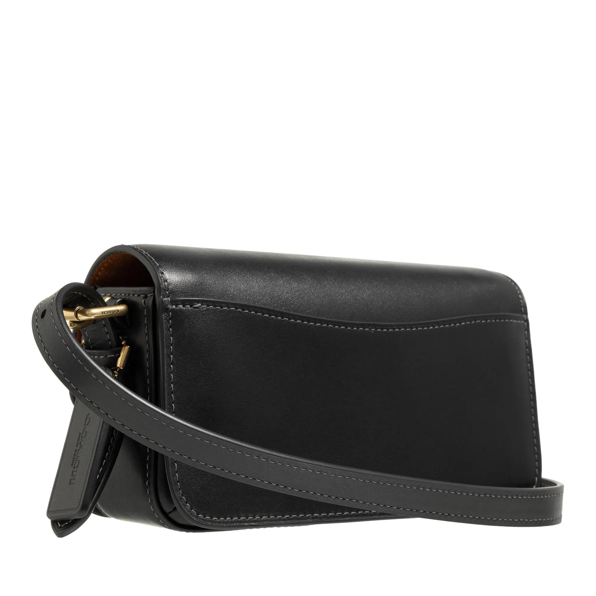 Coach Crossbody bags Refined Calf Leather Zoe Shoulder Bag in zwart