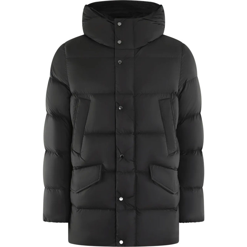 Woolrich Doudoune Heren Cloud Davis Parka Zwart schwarz
