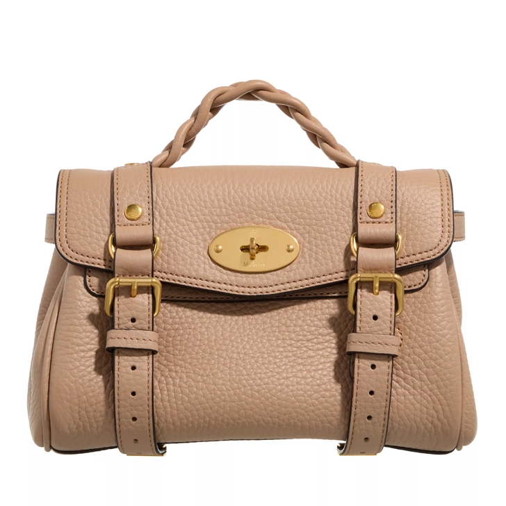 Mulberry Mini Alexa Brown Crossbody Bag