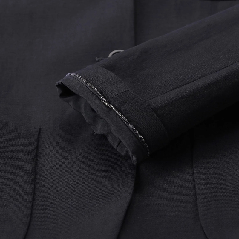 Fabiana Filippi Blazer Blazer aus Leinenmix blau(Image 5)