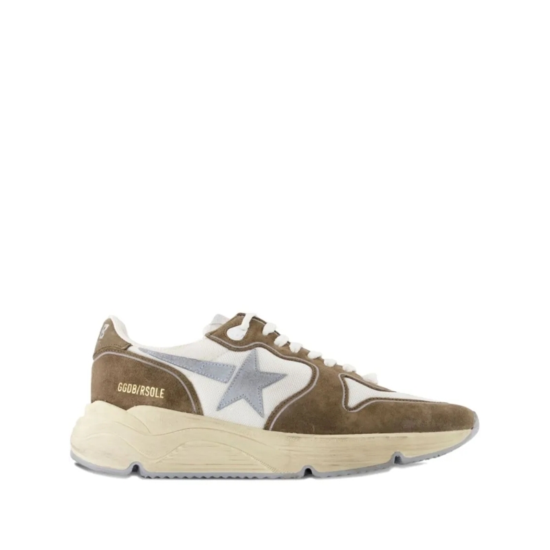 Golden Goose Lage-top sneaker Low-Top Sneakers With Brown Suede Panelling Neutrals