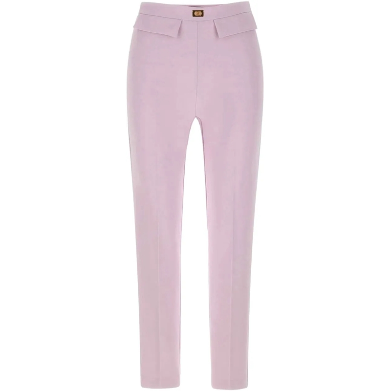 Elisabetta Franchi Pantalon broek roze rose