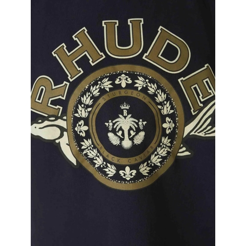 Rhude T-shirts Caviar Cotton T-shirt schwarz (Image 4)