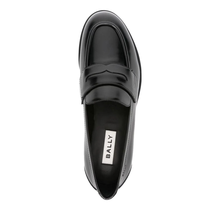 Bally Flat shoes Black schwarz Low Top Sneaker