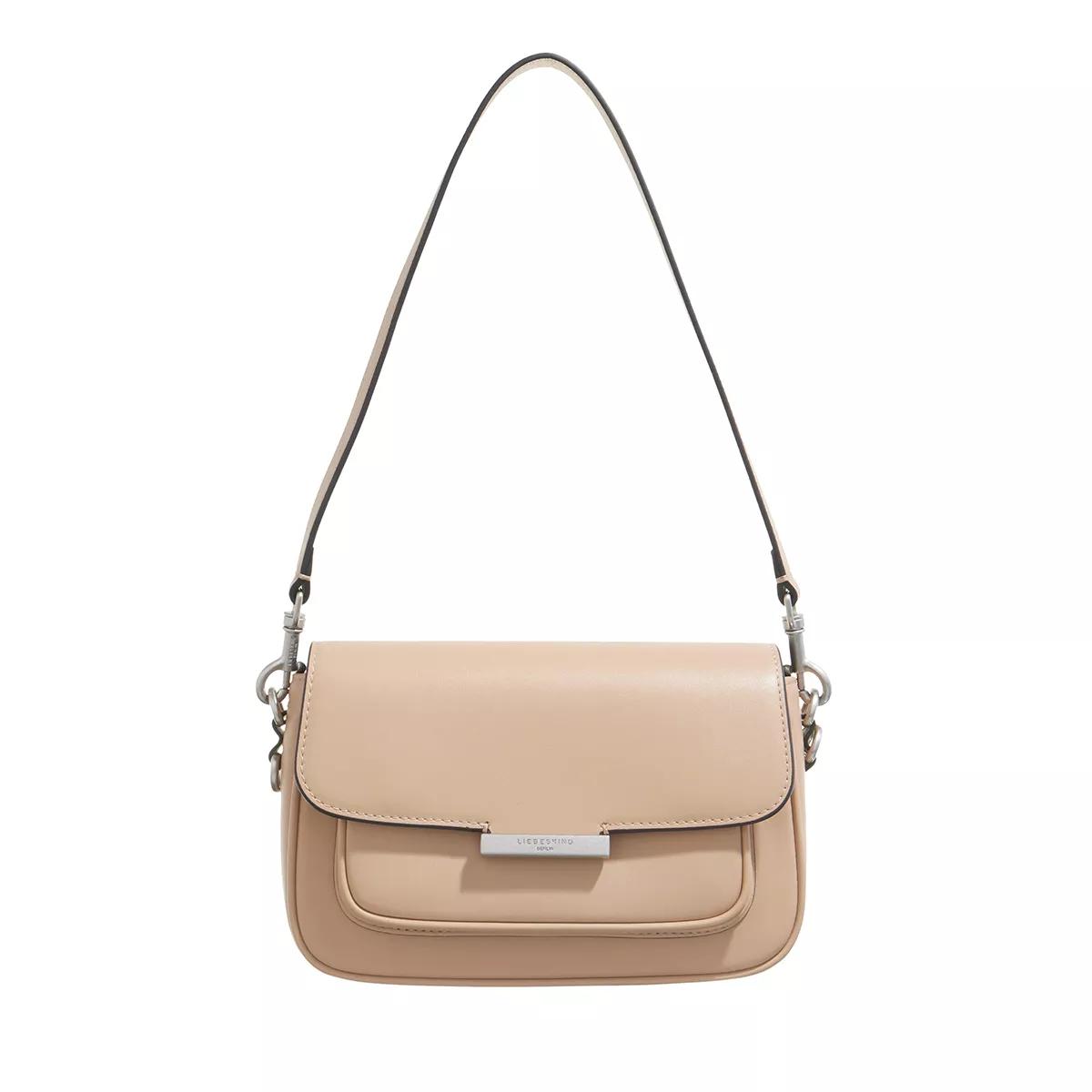 Liebeskind Berlin Crossbody Bags - Andrea Calf Optic Crossbody S - Gr. unisize - in Beige - für Damen