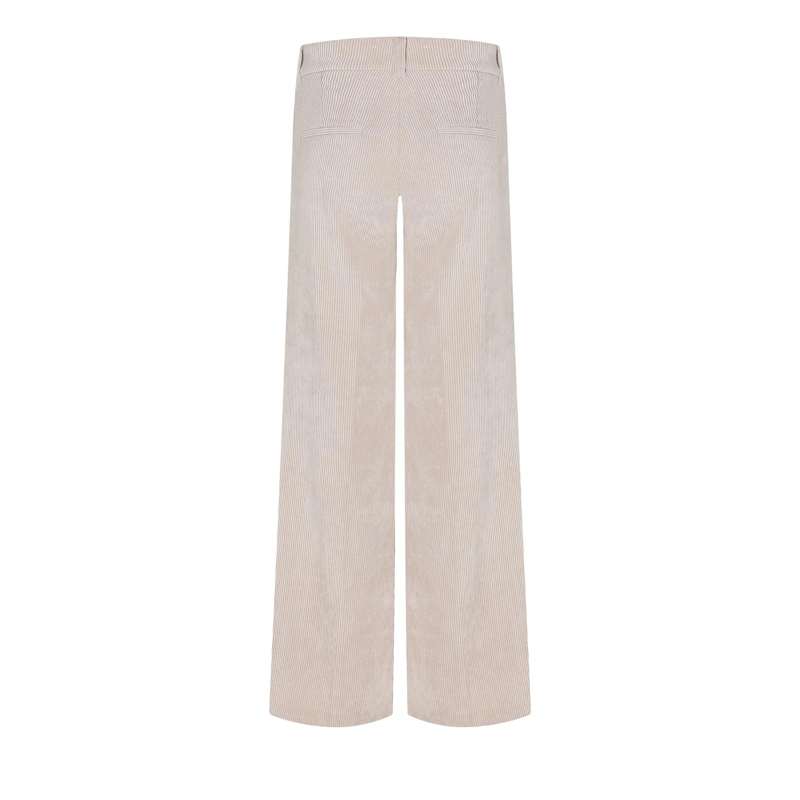 Cambio Pantalon Straight-Fit Hose Amelie aus Cord Beige(Image 6)