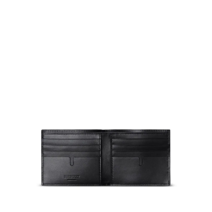 Black burberry wallet online