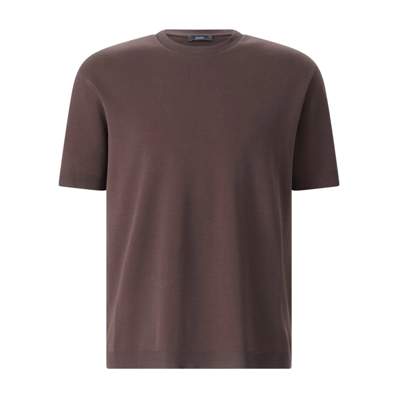Herno T-shirt T-Shirt aus Baumwolle blau(Image 4)