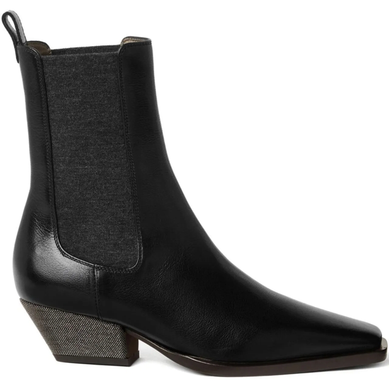 Brunello Cucinelli Stiefel Boots Black schwarz