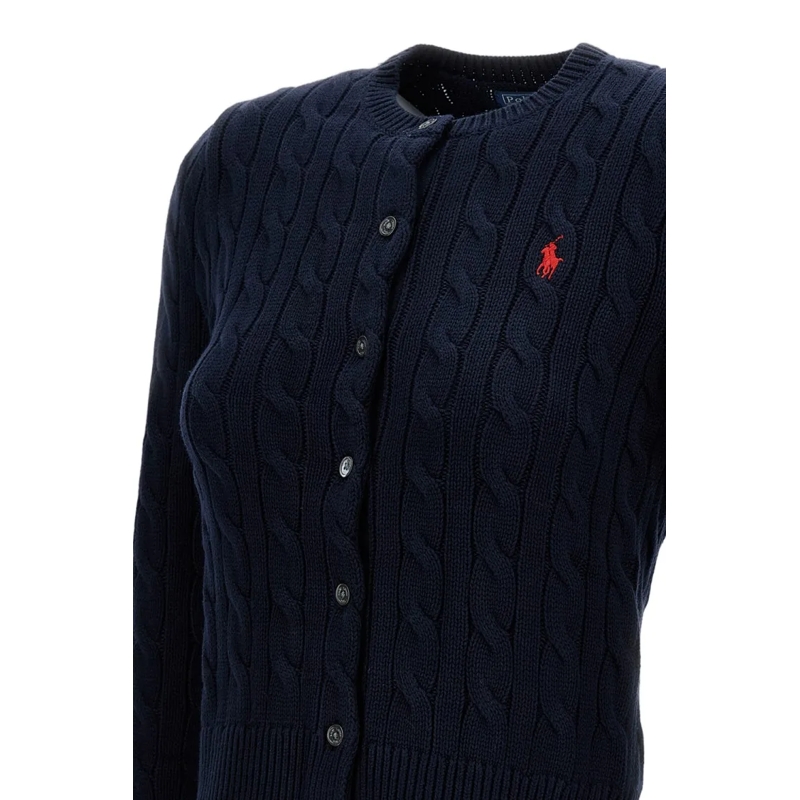 Polo Ralph Lauren Pull Long Sleeve Cardigan Neutrals(Image 3)