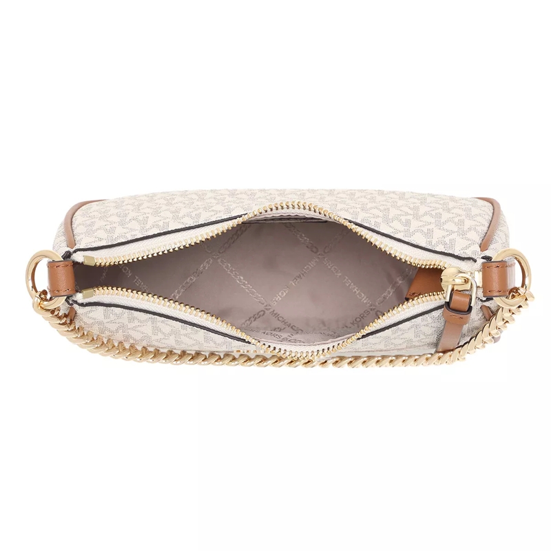 MICHAEL Michael Kors Pochette Jet Set Charm Pouches/Portfolios  Vanilla Acrn(Image 5)