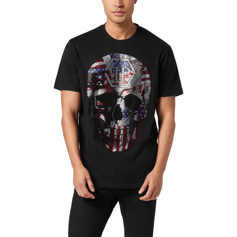Philipp Plein T-Shirt T-Shirt Round Neck Ss Skull schwarz(Image 3)