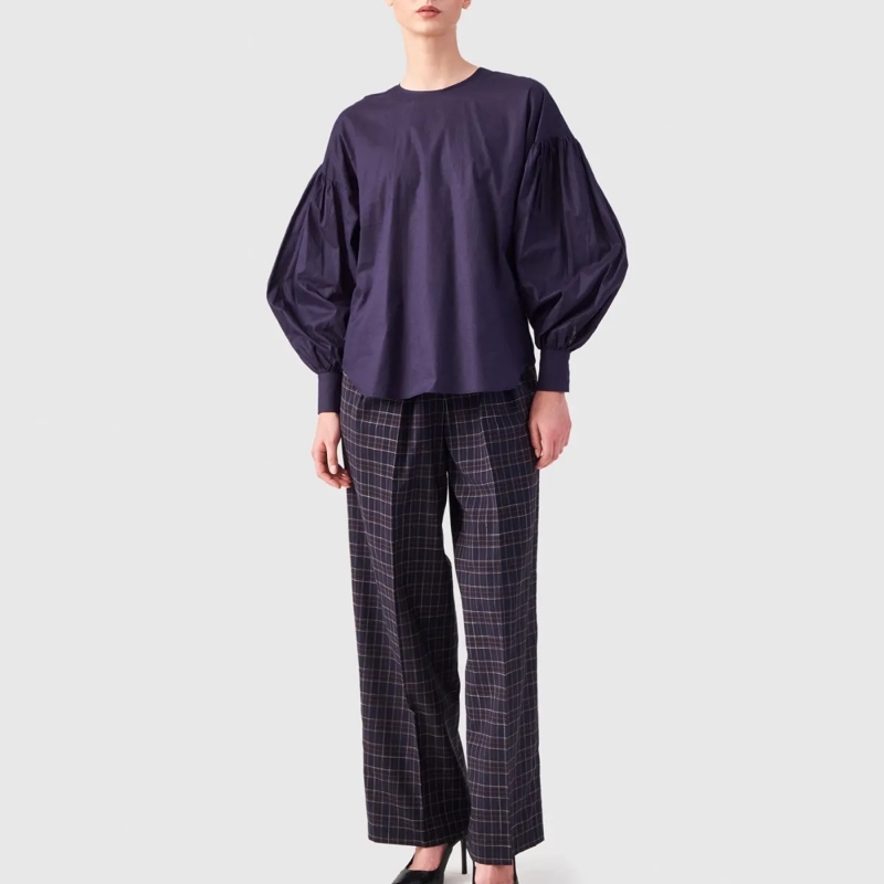 Helene Galwas Bluse Bluse HADLEY blau(Image 2)