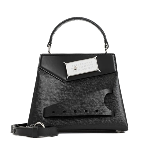 Maison Margiela Snatched Leather Small Handbag Black Sac à bandoulière