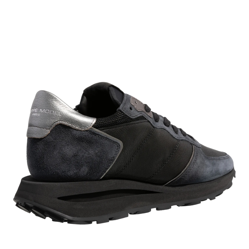 Philippe Model Lage-top sneaker Tropez Haute Low Woman West Mixage_Noir(Image 3)