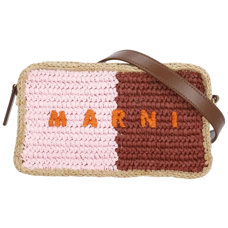 Marni Schultertasche Bags Pink mehrfarbig