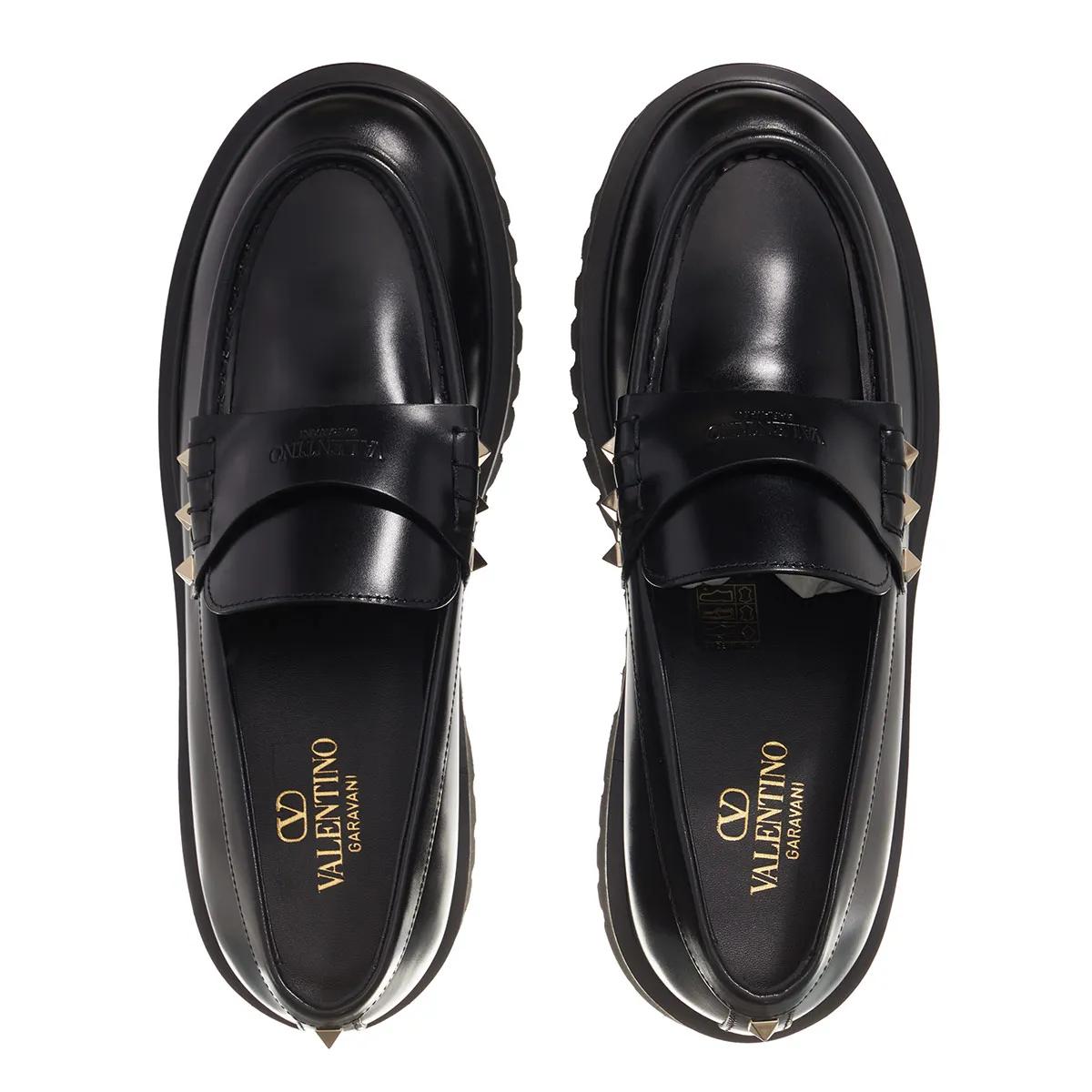 Thumbnail - Valentino Garavani Loafer - Loafer Rockstud - Gr. 39 (EU) - in Schwarz - für Damen