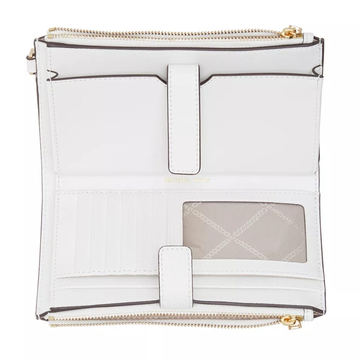 Michael kors 2025 optic white wallet