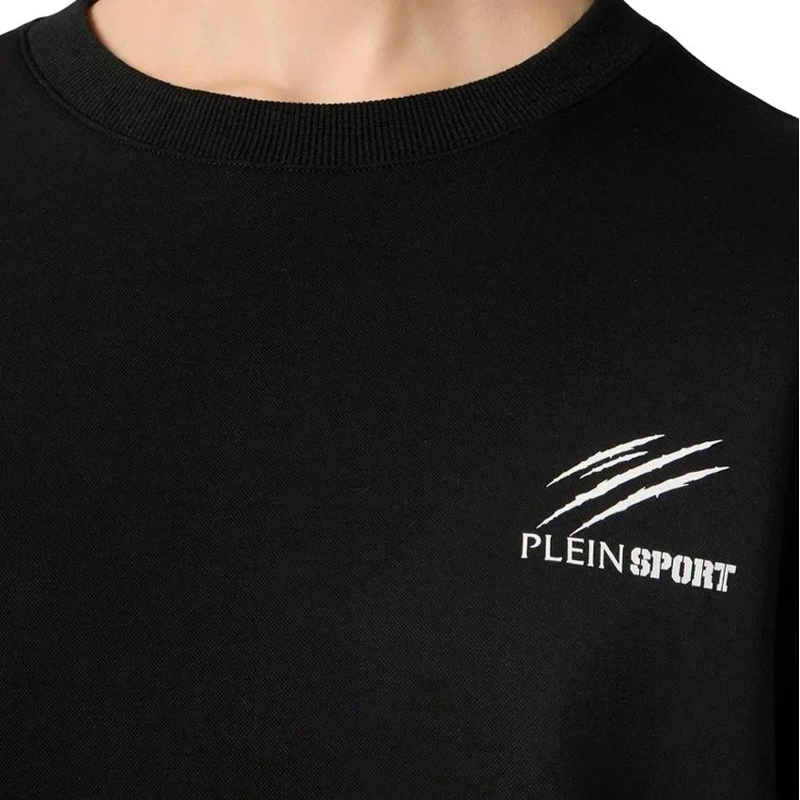 Plein Sport T-Shirt Round Neck T-Shirt Icon Scratch schwarz(Image 2)