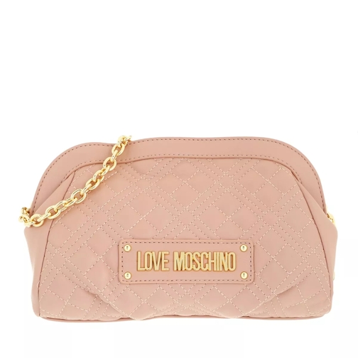 Love Moschino Borsa Quilted Pu  Rosa Crossbody Bag