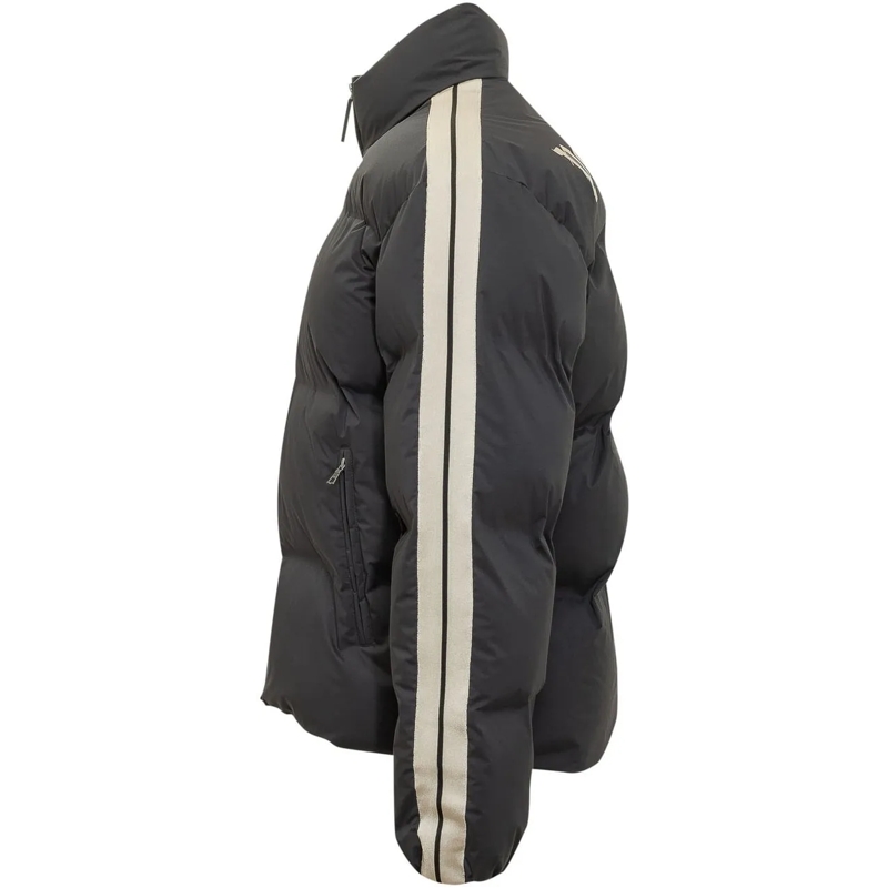 Palm Angels Daunenjacke Piumino con Zip Collo Alto e Logo schwarz(Image 3)