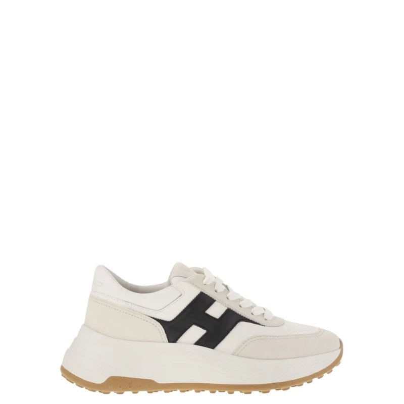 Hogan Lage-top sneaker Hi-Fi Trainers With Side H White