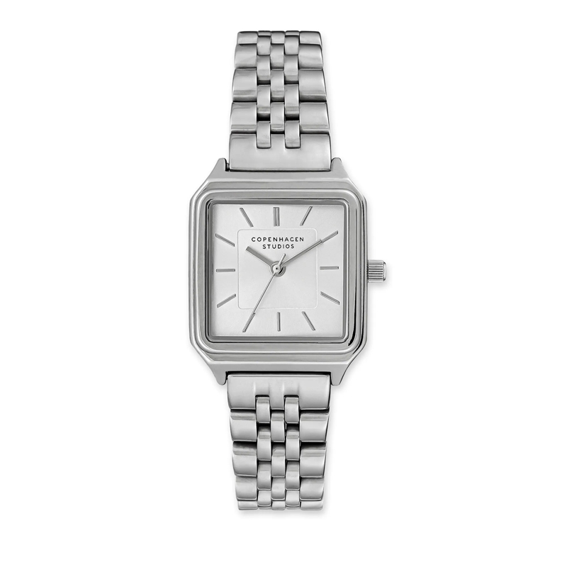Copenhagen Quarzuhr Edelstahl Uhr - Vintage Watch silber
