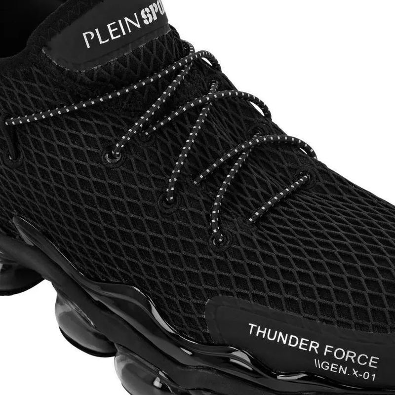 Plein Sport Low-Top-Sneaker Mit diesen Laufschuhen kannst du dank Hightech-Mat schwarz(Image 4)