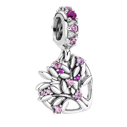 Pandora Rosafarbener Familienstammbaum Charm-Anhänger Sterling silver Hänge