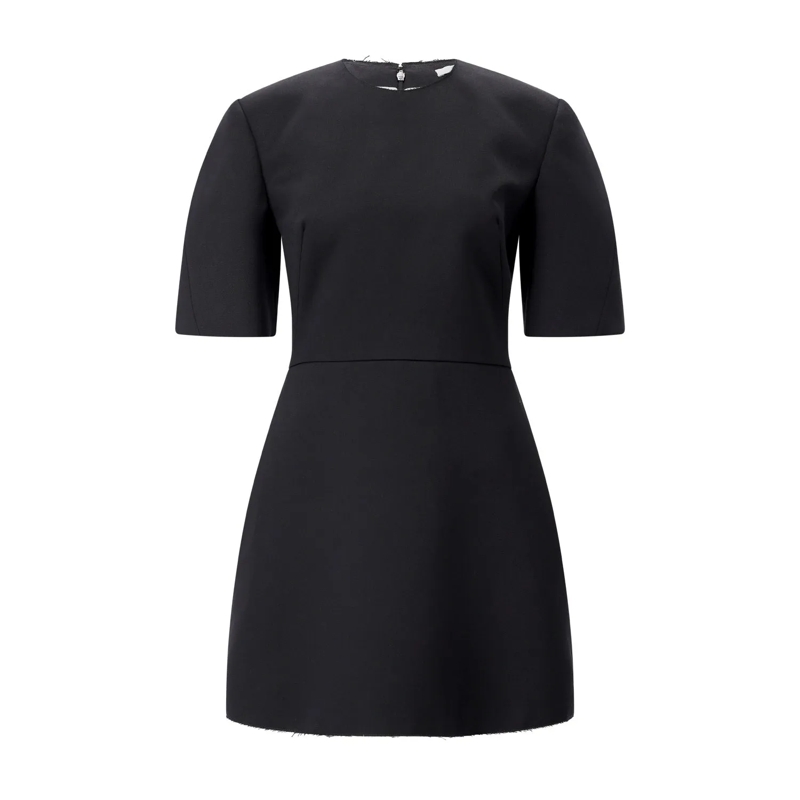 Givenchy  Minikleid aus Wolle Schwarz
