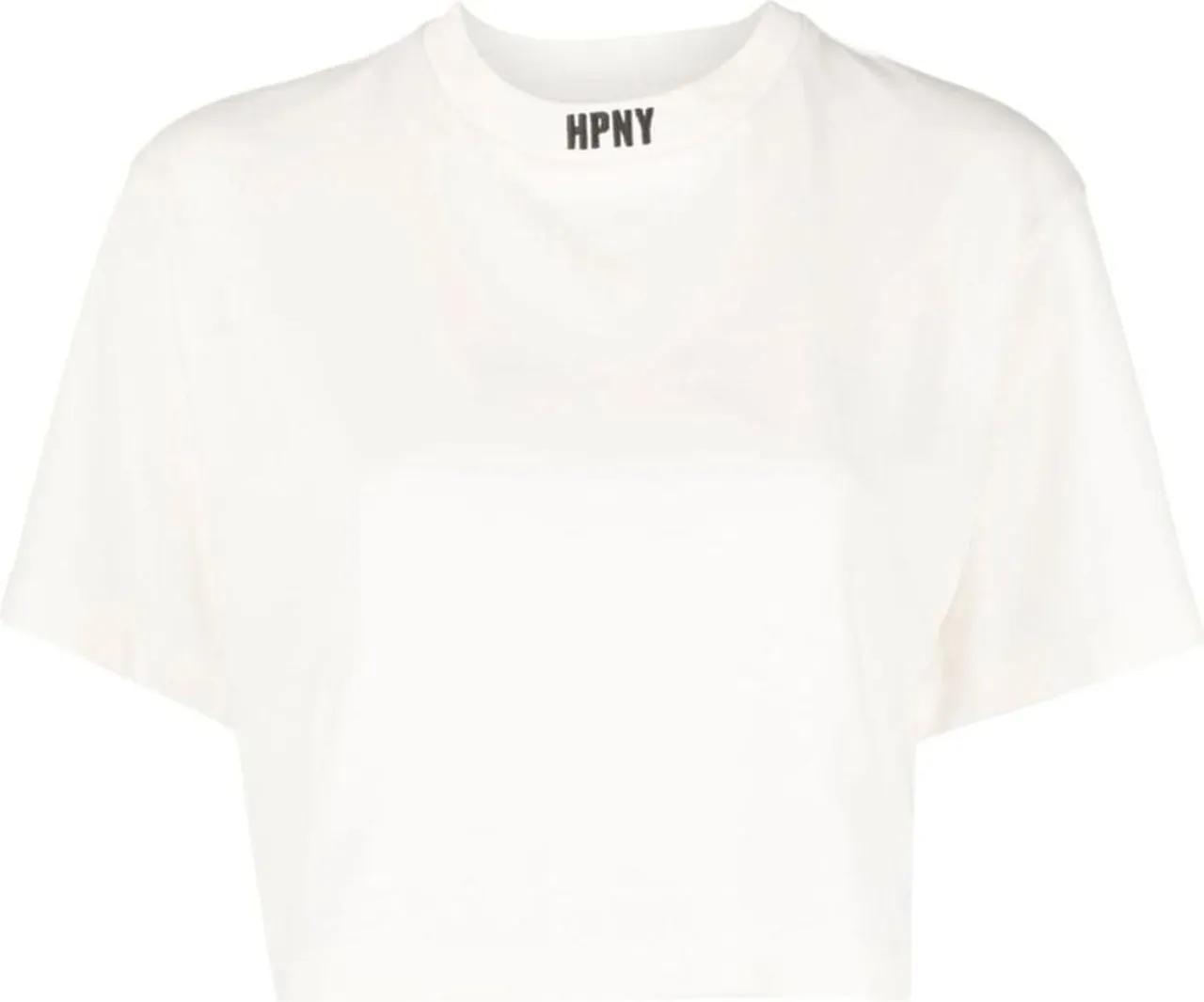 Thumbnail - Heron Preston - Hpny Logo Cropped T-shirt - Größe L - weiß