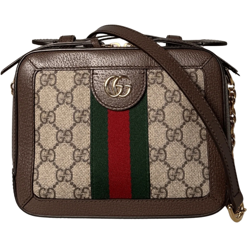 Gucci Schultertasche Ophidia GG Mini Schultertasche Braun / sehr braun
