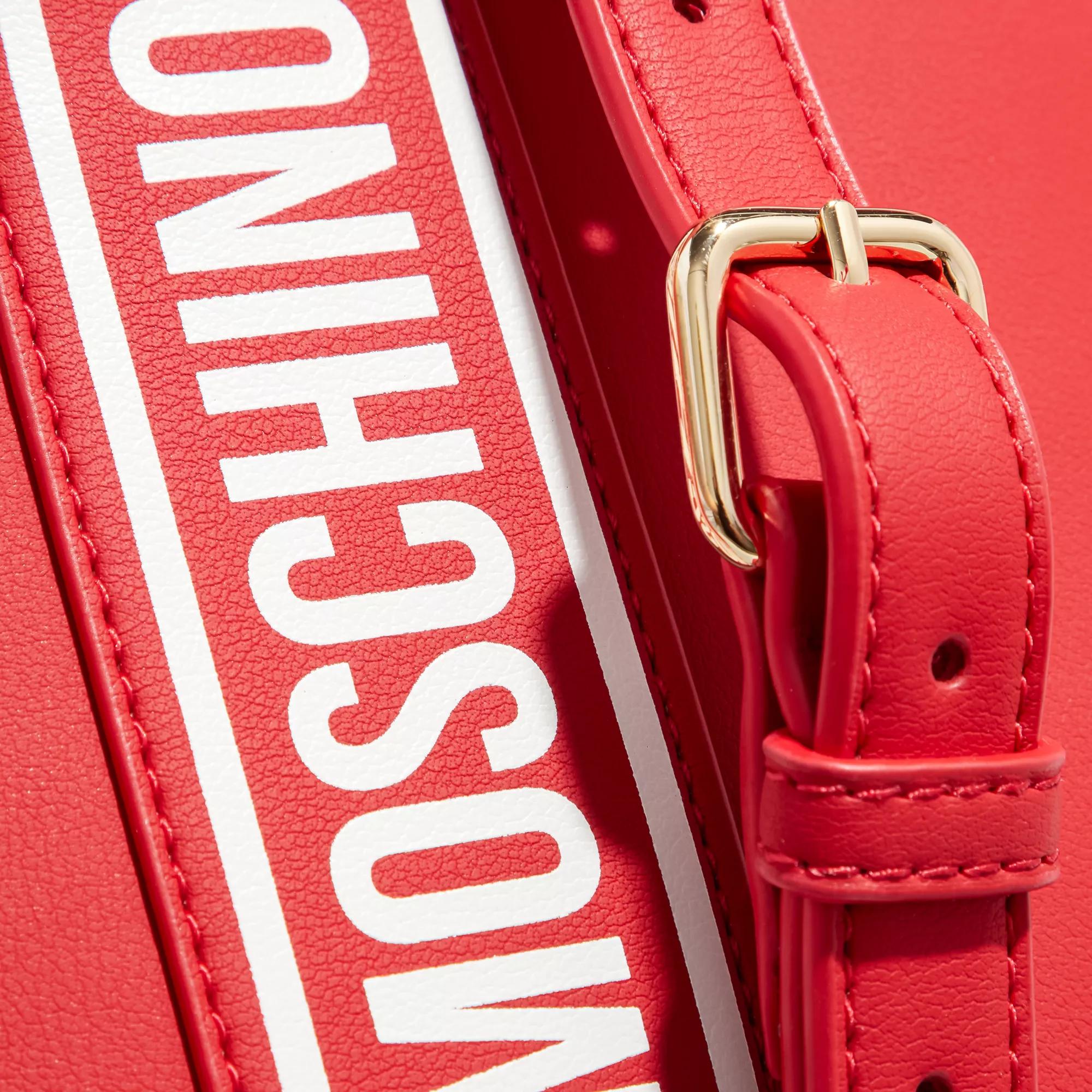 Love Moschino Totes Billboard in rood