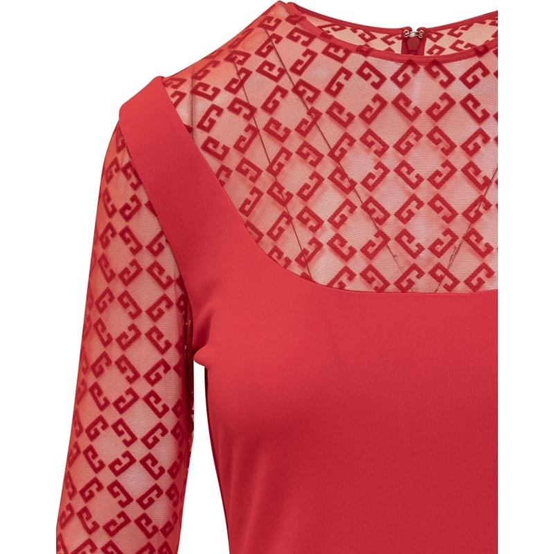 Givenchy Mini-robe Dress con Motivo Monogram 72 rot(Image 4)