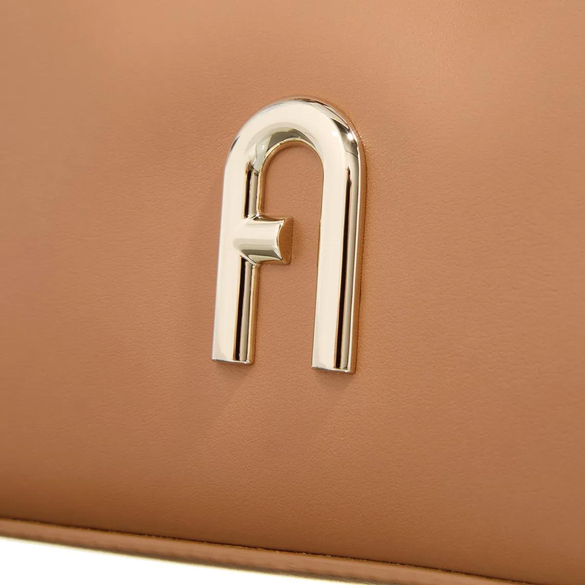 Furla Hobo bags Diamante Mini Shoulder Bag in bruin
