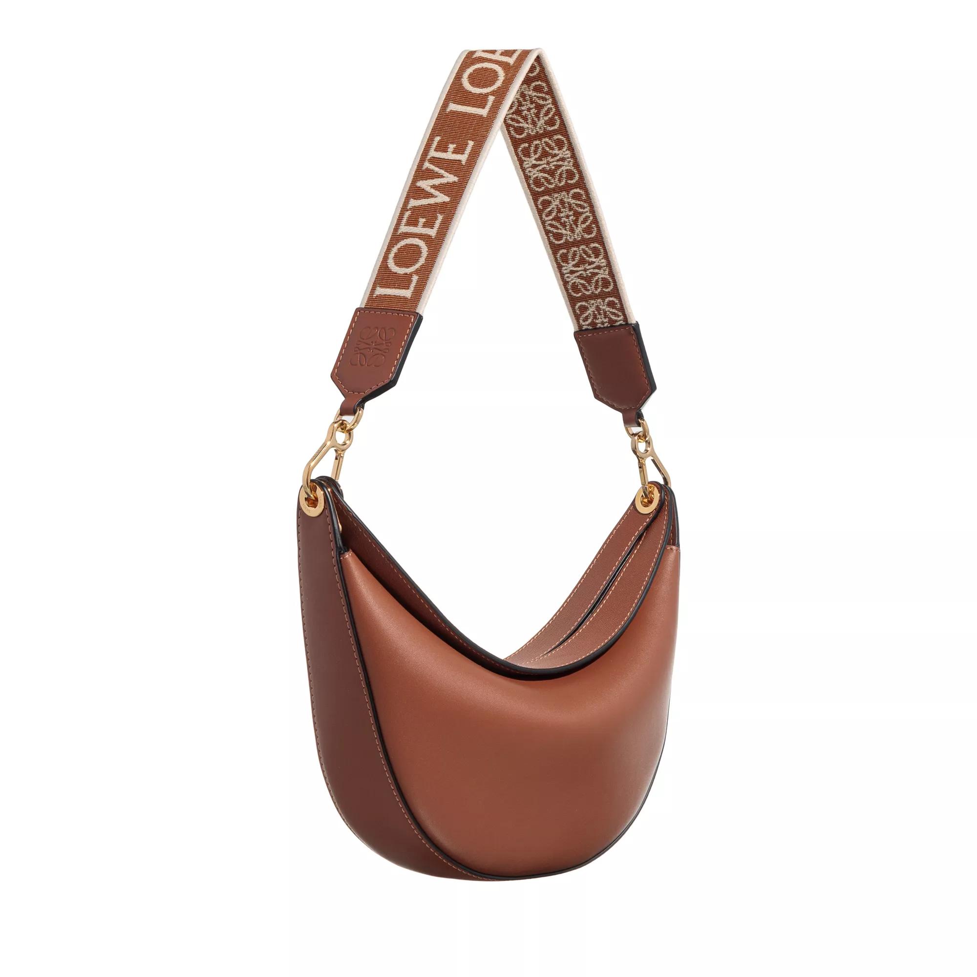 Loewe Hobo bags Small Luna Bag in bruin