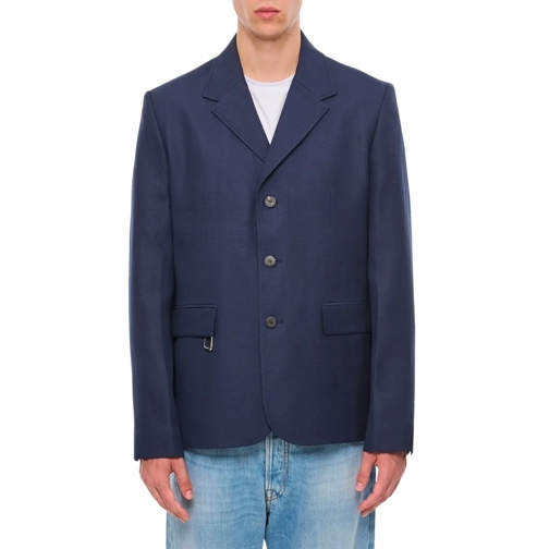 Jacquemus Cabri Jacket Blue Bomberjacken