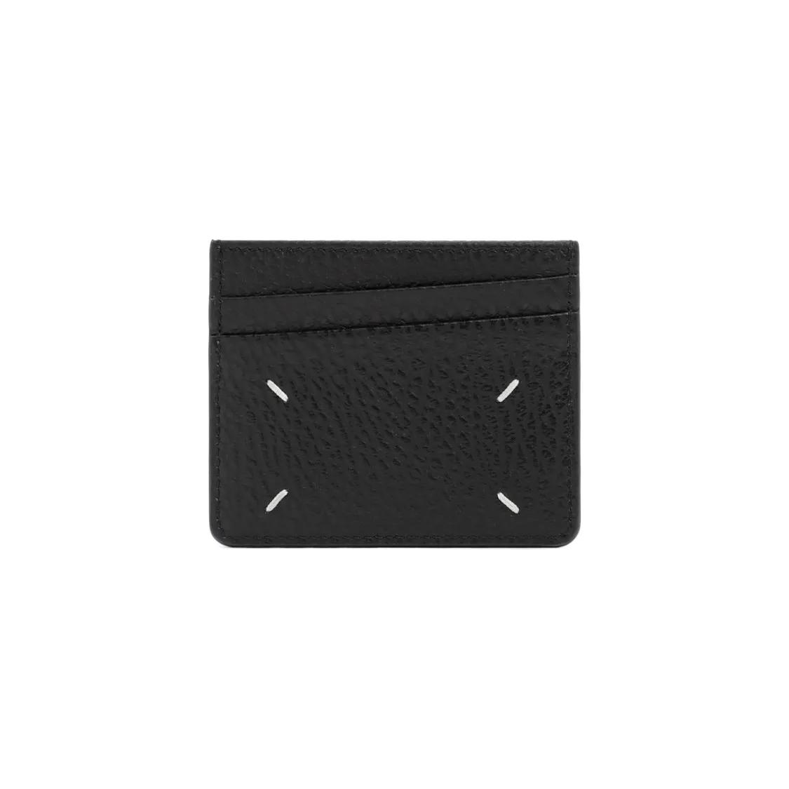 Maison Margiela Portemonnaies - Leather 6 Card Holder - Gr. unisize - in Schwarz - für Damen