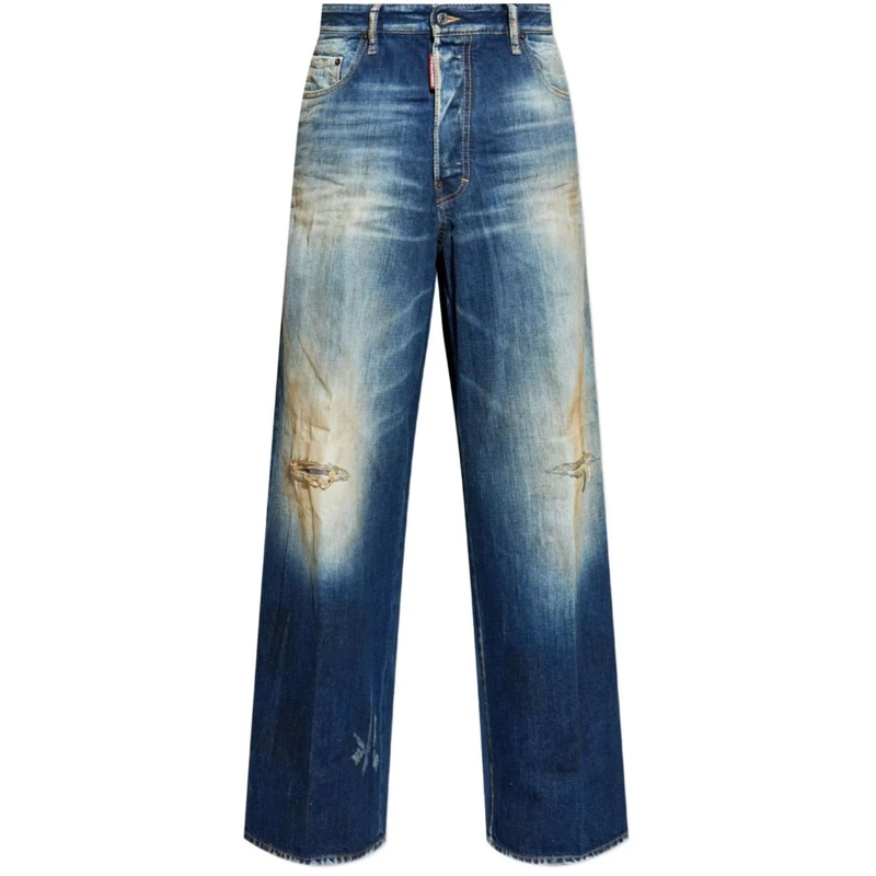 Dsquared2 Jeans mit geradem Bein Jeans Denim blau