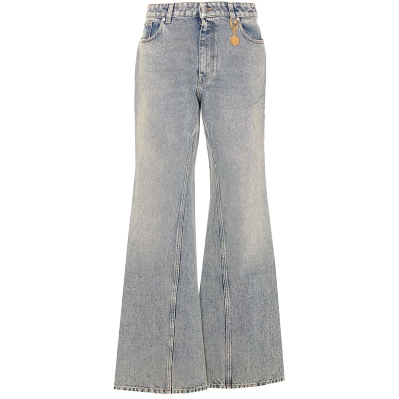 Stella McCartney Jeans mit geradem Bein Jeans Blue blau