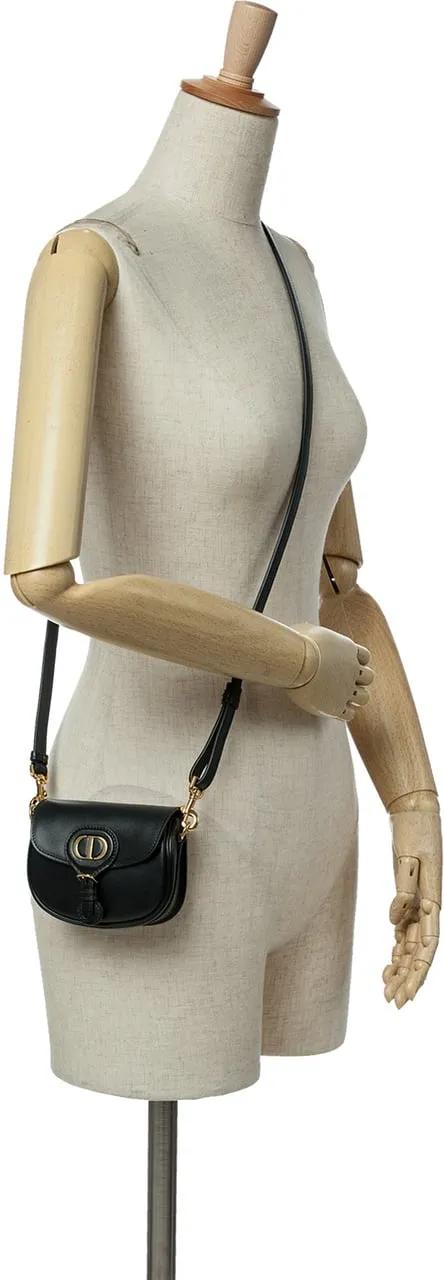 Thumbnail - Christian Dior Hobo Bags - Micro Calfskin Bobby Crossbody - Gr. unisize - in Schwarz - für Damen