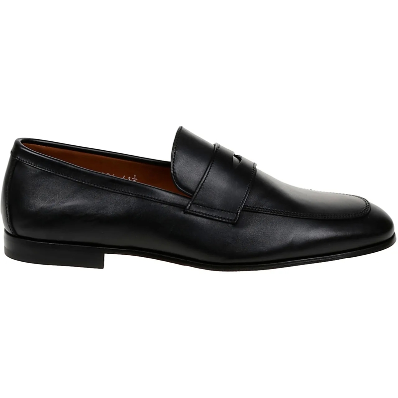 Doucal's Slides Flat Shoes Black schwarz