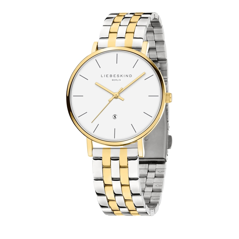 Liebeskind Berlin Quarzuhr Watch Bicolour Gold and Silver(Image 8)