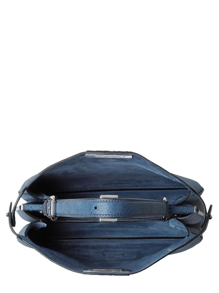 Fendi Hobo bags Bag "Peekaboo Soft" Medium in blauw