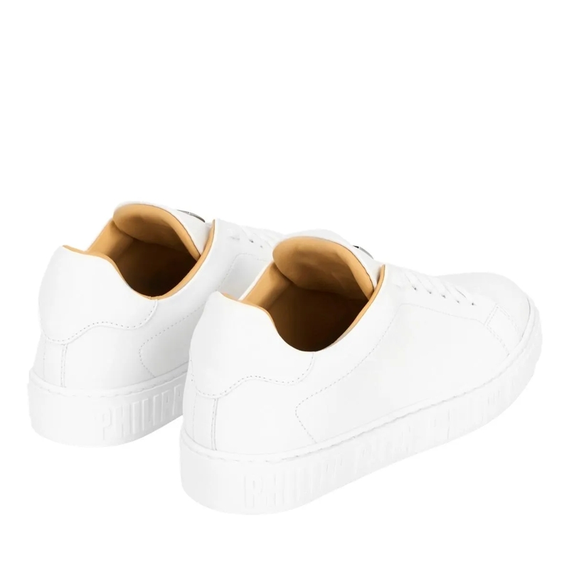 Philipp Plein Low-Top-Sneaker Low-Top Turnschuhe weiss(Image 3)